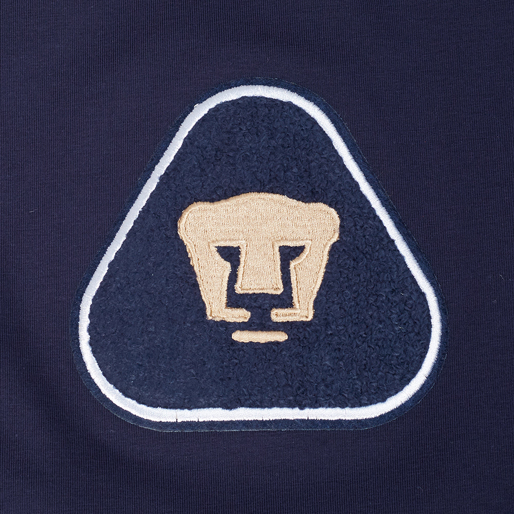 LIGA MX PUMAS UNAM CLASSIC CHENILLE WOMEN'S SJ BOXY TEE (MIDNIGHT NAVY) - Image 6