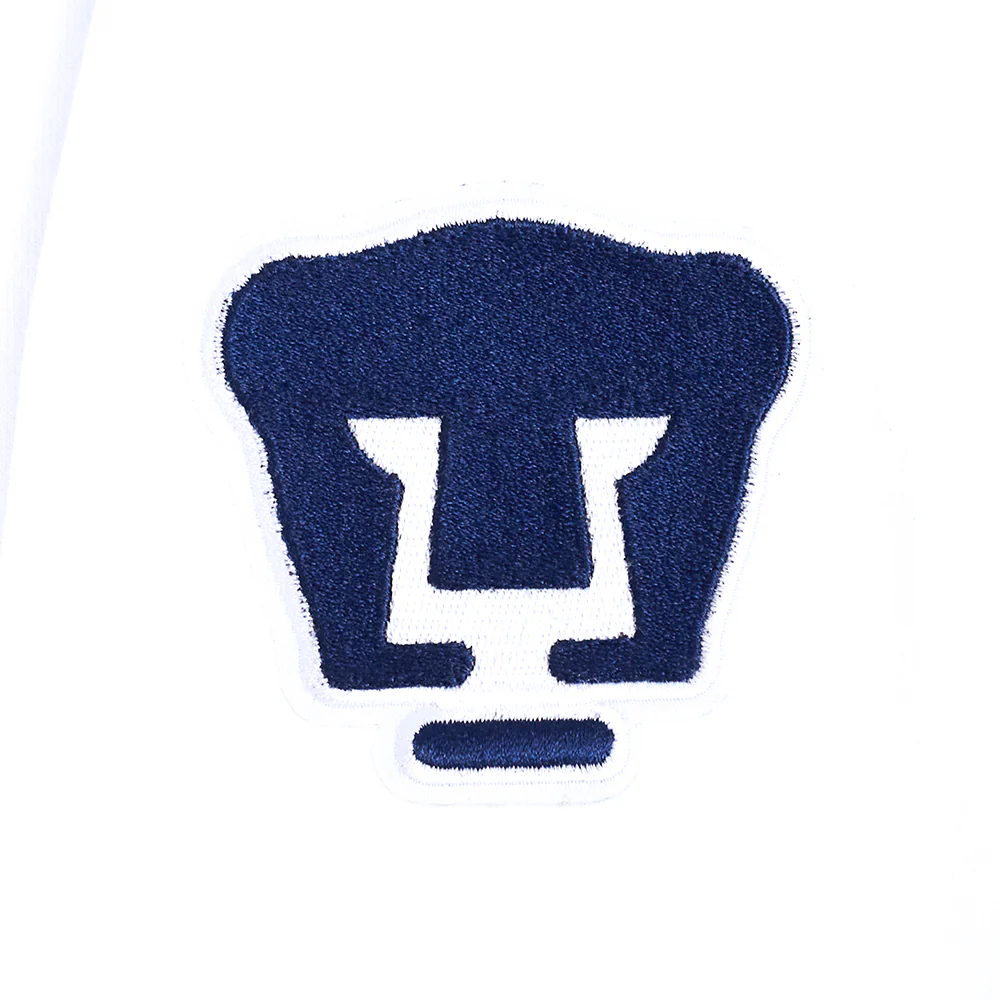 LIGA MX PUMAS UNAM CLASSIC CHENILLE WOMEN'S FLC CREWNECK (WHITE) - Image 6